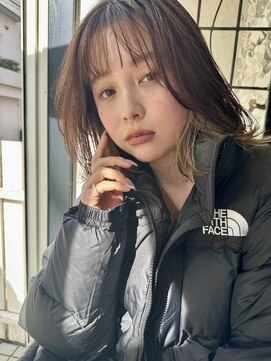 フランチェスカ(Francesca) スキバサミを使わないレイヤースタイル