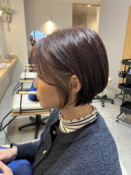 パラゴ(PARAGO.) 《緑橋/城東区/女性サロン》ショート×インナーカラー