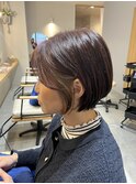 《緑橋/城東区/女性サロン》ショート×インナーカラー