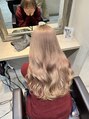 ルティア(Lutia) ダブルカラー必須です!透明感、柔らかさのあるベージュカラー☆