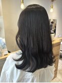 小辻　水素カラー×ラベンダーグレージュ　くびれヘア