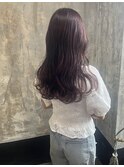 色落ち綺麗なディープルビーカラー