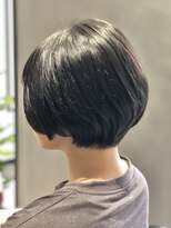 スカーレット(Scar/let) ショートヘア/黒髪ショートヘア/黒髪ヘア/丸みショート/大人女性