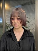 ハイトーングラデーションボブ