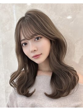 マウル 栄(MAEUL) 韓国ヘア　レイヤーカット　前髪