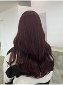 カラーのみチェリーレッド10代20代30代カシスレッドワインレッド