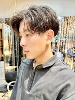 アイドットプラスサッポロ 札幌(i.+SAPPORO)&nbsp;刈り上げショートニュアンスパーマ韓国マッシュ　O2