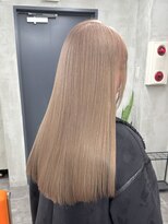 ニコ トウキョウ 渋谷(nico TOKYO)&nbsp;ミルクティーベージュ/髪質改善/ダブルカラー/ケアブリーチ/20代