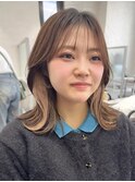 ★20代30代40代インナーカラー似合わせカットボブ
