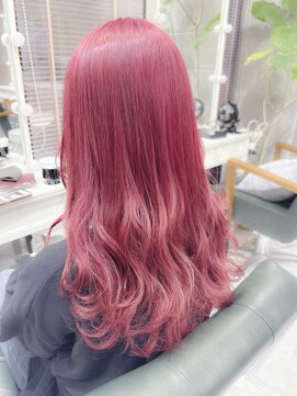 デイズ(days) 赤髪レッドカラー ケアブリーチダブルカラー