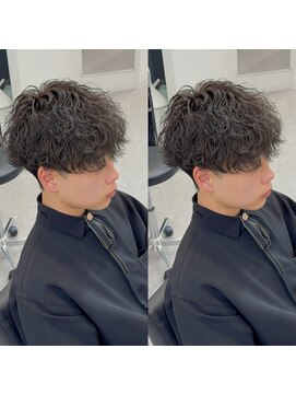 ブライト(BRIGHT) マッシュ波巻きスパイラルパーマ