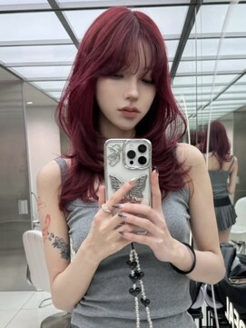 レディアル 渋谷(REDEAL) 韓国パーマ/コテ巻き風パーマ[レイヤーカット/渋谷]