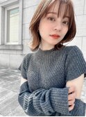 【ARTE表参道/青山】大人可愛い小顔ひし形ボブ×イルミナカラー