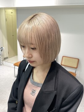 ミーム 原宿 表参道(meme) ◎ブロンドハイトーンカラーデザインカラーアンブレラカラー金髪