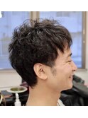 メンズ癖毛カット