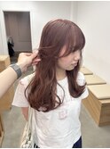 coral pink beige