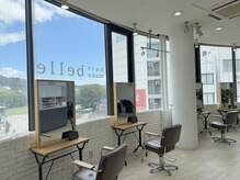ベル(belle)の雰囲気（開放感溢れるオシャレな店内です☆[天文館美容室]）