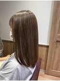 髪質改善ストレート