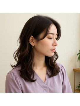 スープレックス ヘアーデザイン(SOUPREX HAIR DESIGN) エレガントミディアムデジタルパーマ　20代 30代 40代 50代 60代