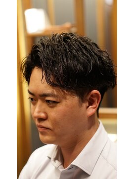 銀座 シノ 灯(shino HANARE) ビジネスカジュアルパーマ