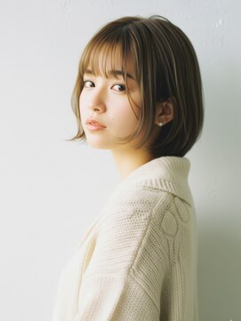 コトナ 越谷店 【越谷】20代30代に人気◎丸み透明感ショート/アッシュベージュ