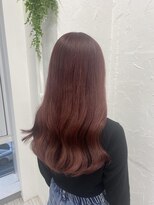 プライズ 表参道原宿店(prize)&nbsp;チェリーレッドカラー赤髪ハイトーン原宿表参道