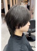 【NARE NOE】韓国風ロングウルフ