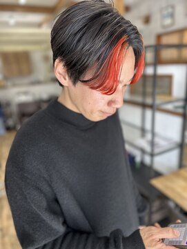 ラウラアンドロー(LAURA&RO) ミルクティーベージュダブルカラーインナーカラーケアブリーチ