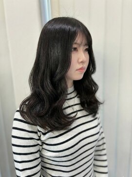 韓国風ロングレイヤー