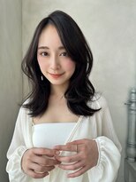 ティア(Tia.)&nbsp;レイヤー/グレージュ//髪質改善/縮毛矯正/くびれヘア/前髪カット