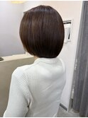 似合わせカット＋透明感カラー