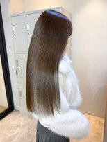 フラム 渋谷(flamme) ◯ブリーチなしオリーブグレージュ