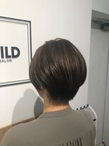 ギルド 東久留米店(GUILD)&nbsp;立体感ショート×艶ブラウン