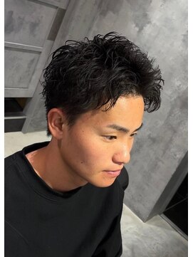 サイファー 心斎橋(CIPHER.) スパイキーショートパーマ