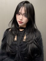 イキ 表参道(iki omotesando) 韓国風レイヤーカット/ロング/シースルーバング
