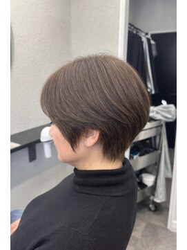 カーキ 甲府(khaki) 白髪ぼかし　オリーブグレージュ