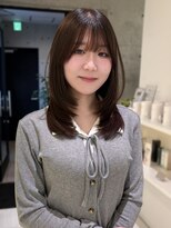スウィープ 平尾(sweep) ミディアムレイヤー/レイヤーカット/髪質改善トリートメント