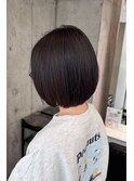 首元すっきり、丸みがきれいなコンパクトボブ×吉祥寺