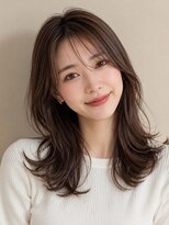 カノエ(canoe)&nbsp;グレージュカラー顔周りレイヤー20代～50代【西新大濠荒戸】