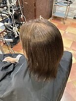 シャンプーボーイ 佐賀(SHAMPOO BOY)&nbsp;白髪ぼかしカラー＋髪質改善ストレート【ハイライト】