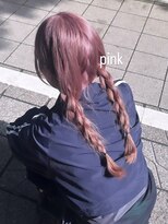 ソファ ヘア 仙台(Sofa) pink long style