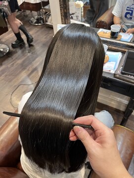ヘアーアンドファッションシオミエイチ (hair&fashion shiomi H) 髪質改善ストレート