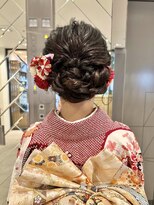 アミー 駒澤(Ammy komazawa)&nbsp;ヘアセット×振袖着付け♪