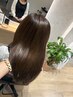 小顔似合わせカット＋シルキーストレート＋デトックスケア