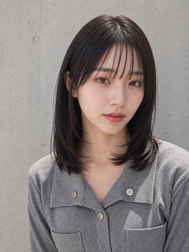 テラ(terra) 顔まわりレイヤーで作る大人ミディ／20代30代40代