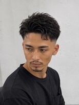 メンズ ラピス(Men's Lapis)&nbsp;大人パーマ　かき上げパーマ　メンズパーマ