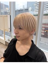 ウィル 西宮店(WiLL)&nbsp;ラウンドマッシュウルフ×ハイトーンカラー