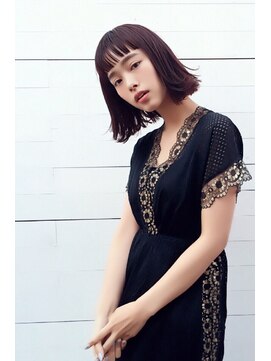 ラグ(log) 暗髪辛口ボブ!