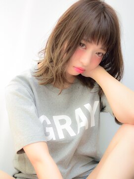 リプル(Ripple) 【Ripple】 アッシュグレー☆愛されミディアム