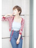 エアリーなナチュラルショートボブ